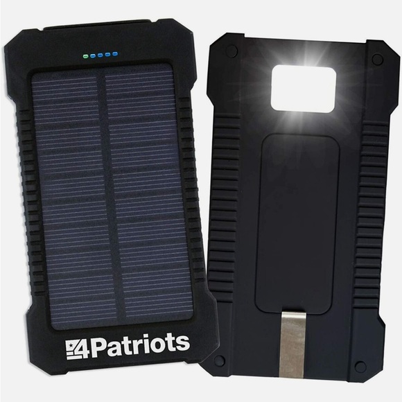 Other - 4Patriots Water Resistant Patriot Power Cell Bank Portable Charger Solar Panel V